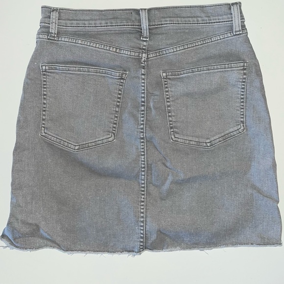 ARITZIA Wilfred free Grey Jean Skirt - Picture 3 of 4